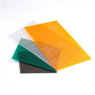 Berijpte stevige polycarbonaatplaat