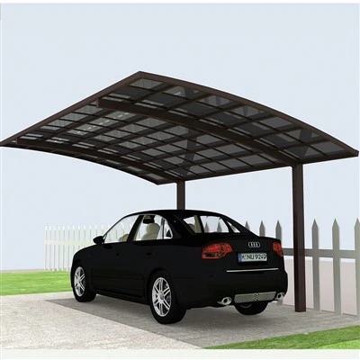 Polycarbonaat aluminium buitencarports voor villa